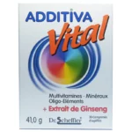 ADDITIVA VITAL MULTIVITAMINES +EXTRAIT DE GINSENG 30 COMPRIMES