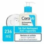 CERAVE SA Gel Nettoyant Anti-Rugosités Peau Sèche et Rugueuse | 236ml
