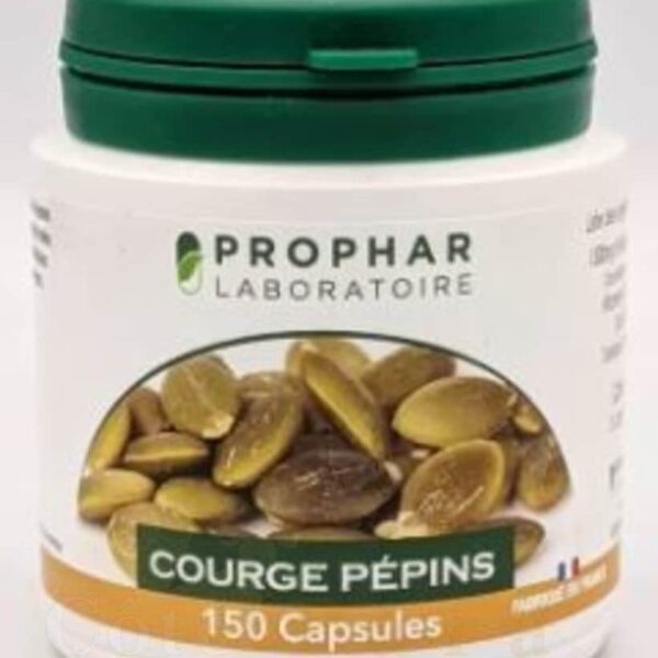 PROPHAR COURGE PEPINS 100 CAPSULES