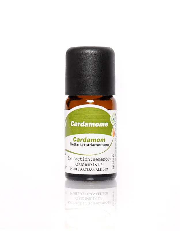 Cardamome.jpg Aromapedia Cardamome Huille Essentielle 10ml – Image 1