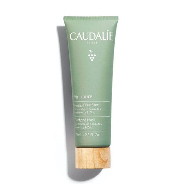 CAUDALIE VINOPURE MASQUE PURIFIANT PEAU NETTE EN 5 MINUTES PEAUX GRASSES 75ML