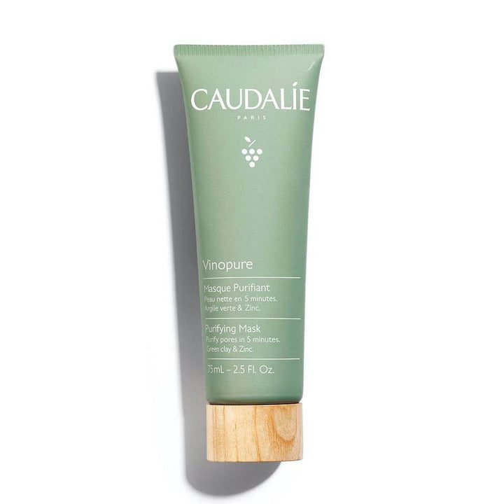 CAUDALIE VINOPURE MASQUE PURIFIANT PEAU NETTE EN 5 MINUTES PEAUX GRASSES 75ML