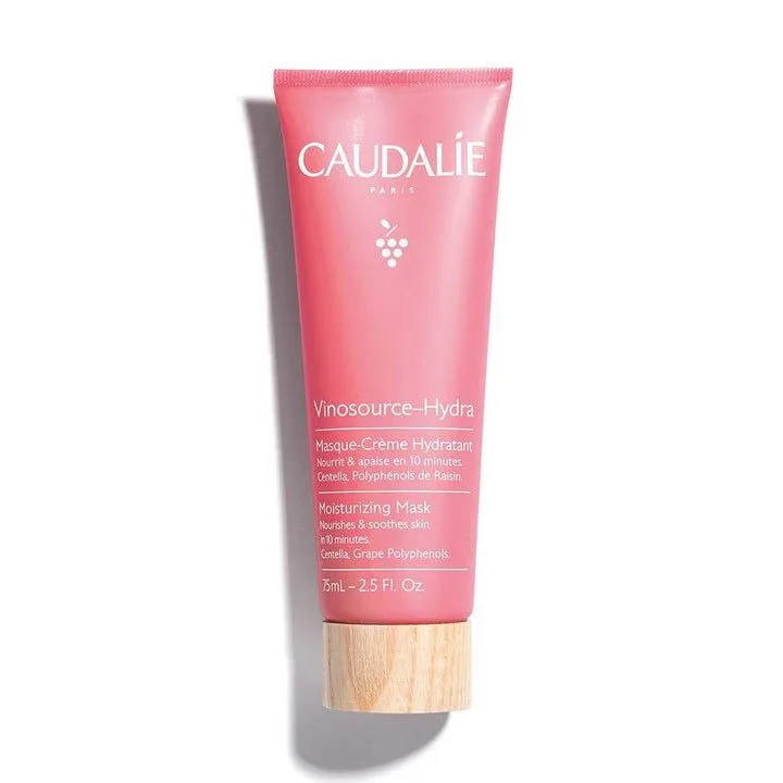 CAUDALIE VINOSOURCE-HYDRA MASQUE CREME HYDRATANT NOURRIT ET APAISE EN 10 MINUTES 75ML