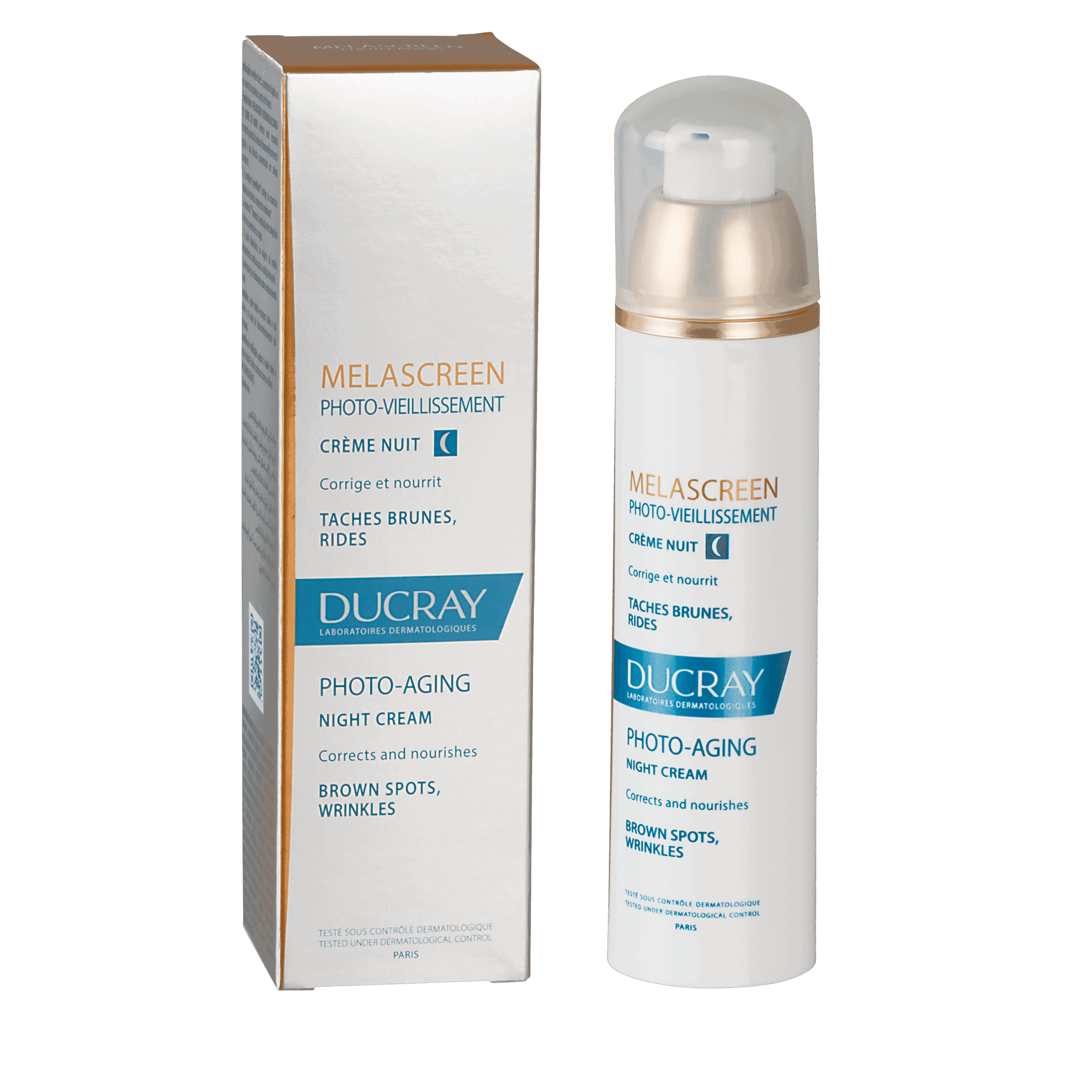 DU_MELASCREEN_PHOTO_AGING_Night-cream_Front_Outer-Packaging_50ml_3282770055108.png DUCRAY MELASCREEN PHOTO-VIEISSEMENT CREME NUIT 50ML – Image 1