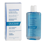 DUCRAY SQUANORM LOTION AU ZINC ANTIPELLICULAIRE APAISE LES DEMANGEAISONS 200ML