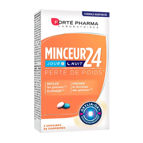 Minceur-24_SH14758 FORTE PHARMA MINCEUR 24 JOUR ET NUIT 28 COMPRIMÉS