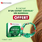OFFRE FORTE PHARMA EXPERT CHEVEUX 28 comprimes bandeau OFFERT