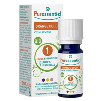 PURESSENTIEL HUILE ESSENTIELLE ORANGE DOUCE BIO 10ML