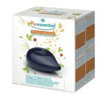 PURESSENTIEL DIFFUSEUR HUILE ESSENTIELLE À CHALEUR DOUCE EN CÉRAMIQUE BLEU NOIR