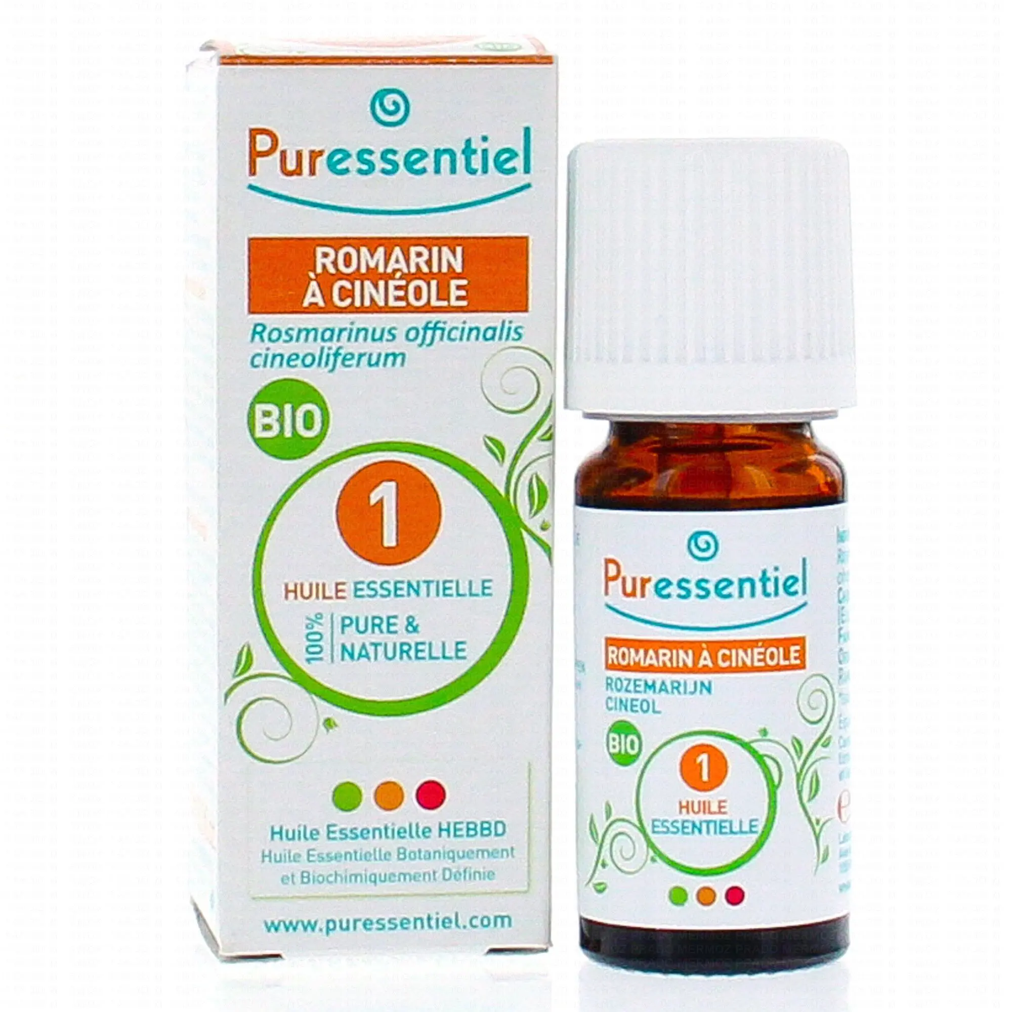 R-43.jpg PURESSENTIEL HUILE ESSENTIELLE ROMARIN A CINEOLE BIO 10ML – Image 1