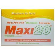 MAXI20 20 COMPRIMES EFFERVESCENT