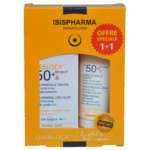 ISISPHARMA UVEBLOCK SPF 50+ CREME MINERALE TEINTEE OFFRE SPECIALE PEAUX INTOLERANTES  40 ML