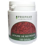 PROPHAR LEVURE DE RIZ ROUGE 100 GELULES