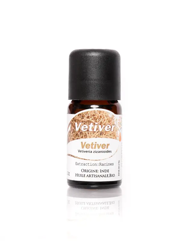 Vetiver.jpg Aromapedia Vetiver Huile Esentielle 10ml – Image 1
