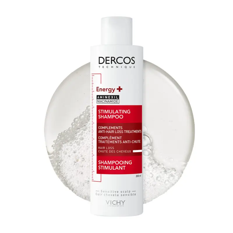 Lightbox Vichy Dercos Technique ENERGY + Shampooing Stimulant Anti-Chute| 200ml