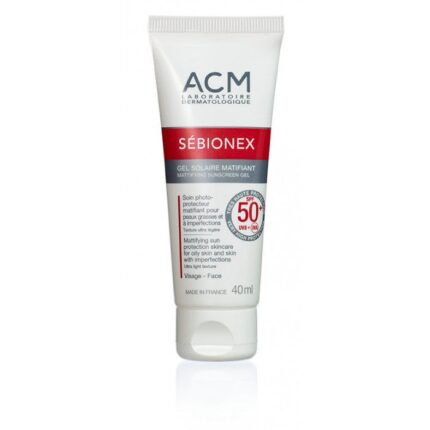 ACM SEBIONEX GEL SOLAIRE MATIFIANT SPF 50+ 40 ML