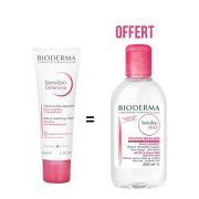 BIODERMA SENSIBIO DEFENSIVE CRÈME 40ML ACHETE + SENSIBIO H2O 250ML OFFERT