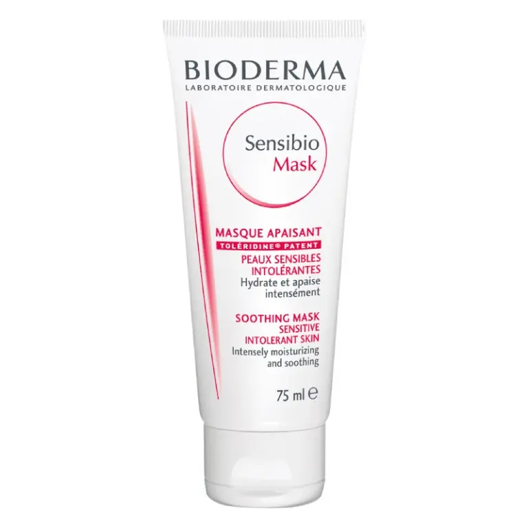 bioderma-sensibio-masque-75ml-2.jpg BIODERMA SENSIBIO MASQUE HYDRATE ET APAISE INTENSEMENT PEAUX SENSIBLES ET INTOLERANTES 75ML – Image 1
