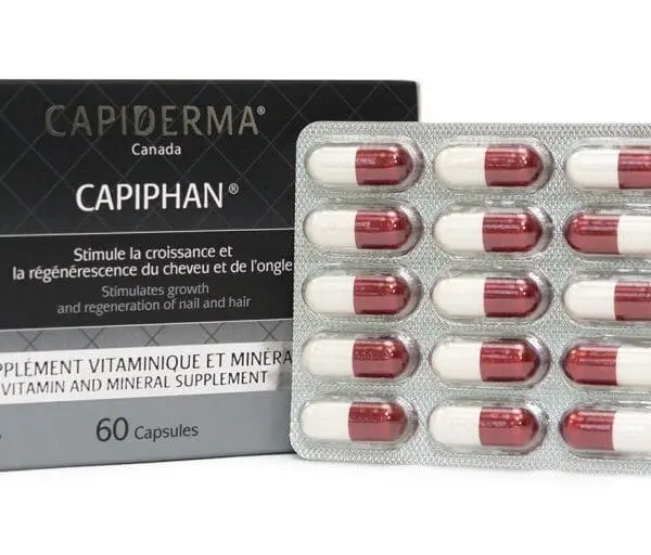 CAPIDERMA CAPIPHAN ONGLES ET CHEVEUX 60 GÉLULES