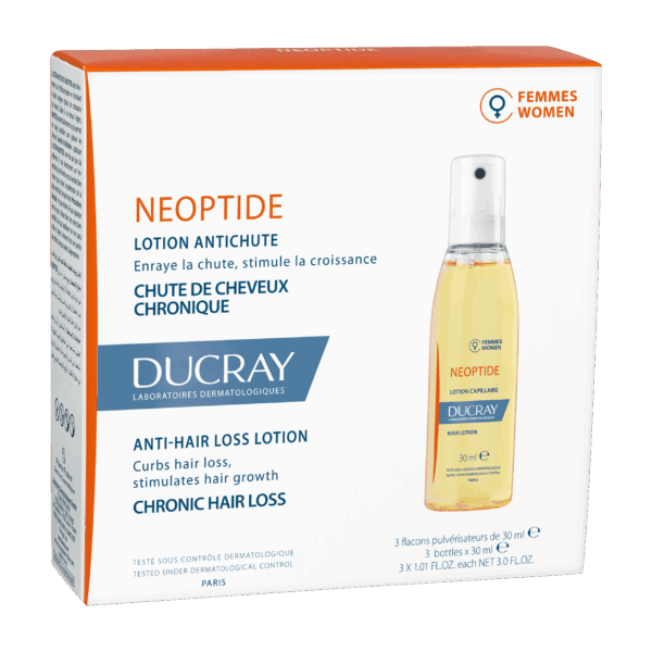 DUCRAY NEOPTIDE LOTION ANTICHUTE FEMME 3X30ML PACK CHUTE CHRONIQUE