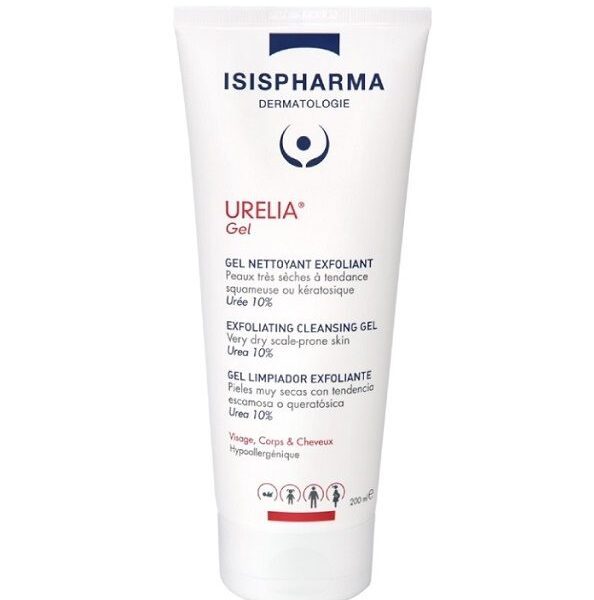 ISISPHARMA URELIA GEL NETTOYANT EXFOLIANT PEAUX TRES SECHES A TENDANCE SQUAMEUSE 200ML