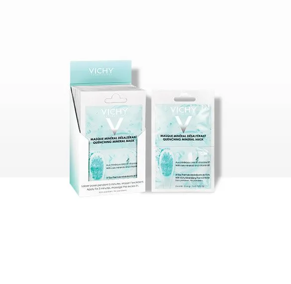 masque02-585x570-1.jpeg VICHY MASQUE MINERAL MASQUE MINERAL HYDRATANT – Image 1