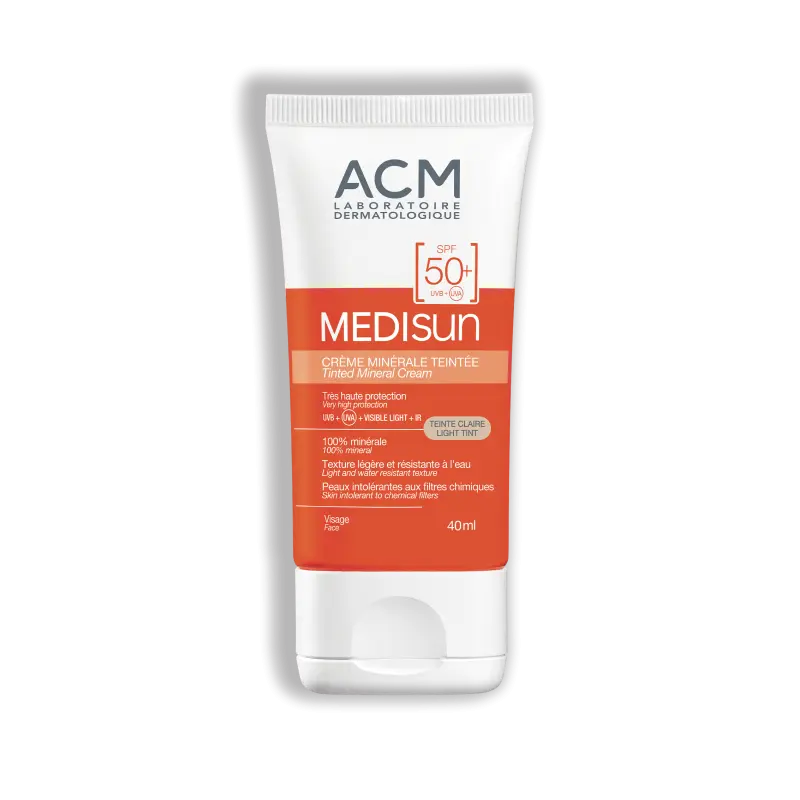 medisun-creme-minerale-teintee-spf-50.png ACM MEDISUN CREME MINERALE TEINTEE SPF50+ 40ML – Image 1
