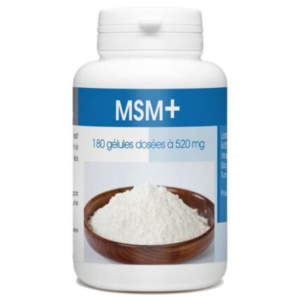 GPH DIFFUSION MSM+ 60 GELULES 520 MG