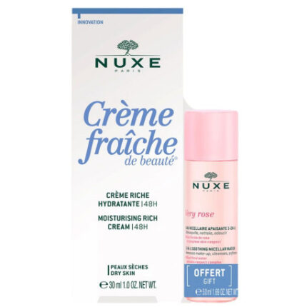 Nuxe Crème Fraiche Riche 30ml+Eau Micellaire 50ml