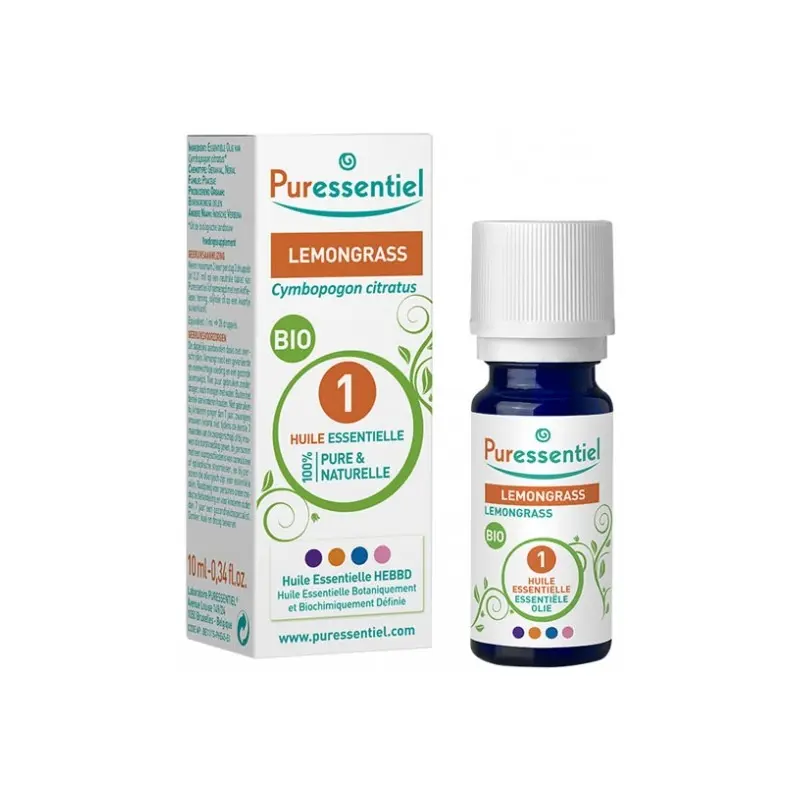 puressentiel-huile-essentielle-lemongrass-bio-10-ml.jpg PURESSENTIEL HUILE ESSENTIELLE LEMONGRASS BIO - 10 ML – Image 1