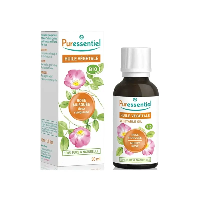 puressentiel-huile-vegetale-rose-musquee-bio-30-ml.jpg HUILE ROSE MUSQUÉE BIO 30ML – Image 1