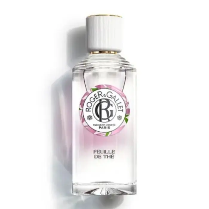 roger-et-gallet-feuille-de-the-eau-parfumee-bienfaisante-100ml.jpg ROGER & GALLET FEUILLE DE THE EAU PARFUMEE 100ML – Image 1