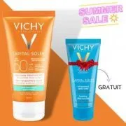 Vichy Capital Soleil Émulsion Invisible Anti-Brillance Toucher Sec SPF50 Peau Sensible Mixte à Grasse | 50ml