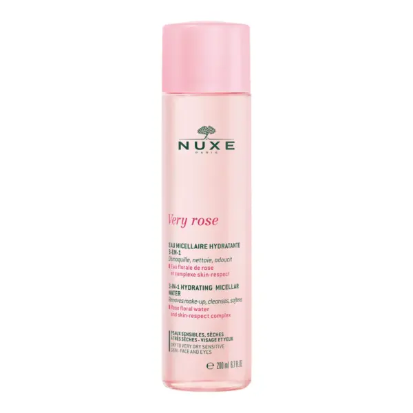 NUXE VERY ROSE EAU MICELLAIRE DEMAQUILLANT PS 200ML