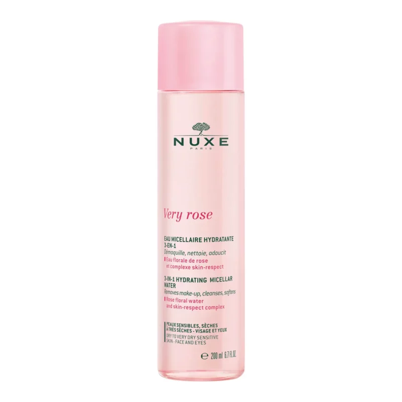 NUXE VERY ROSE EAU MICELLAIRE DEMAQUILLANT PS 200ML