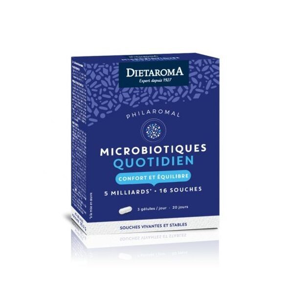 DIETAROMA PHILAROMAL MULTI DIET MICROBIOTIQUE 60 GELULES
