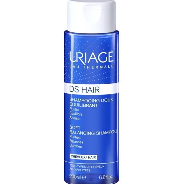 Uriage – DS Hair – Shampooing Doux Équilibrant – 200ml
