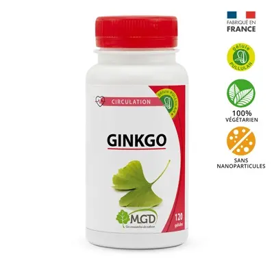 Mgd Nature Ginkgo – 120 Gélules