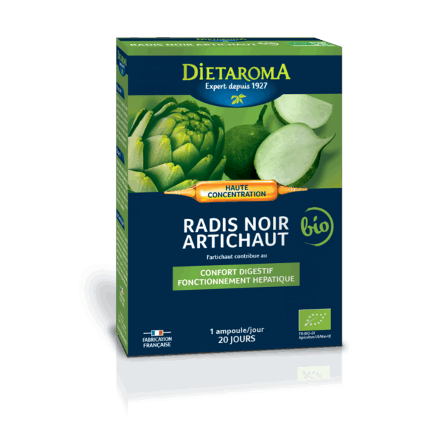 Dietaroma Radis Noir Artichaut 20 Ampoules*10ml