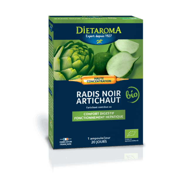 Dietaroma Radis Noir Artichaut 20 Ampoules*10ml