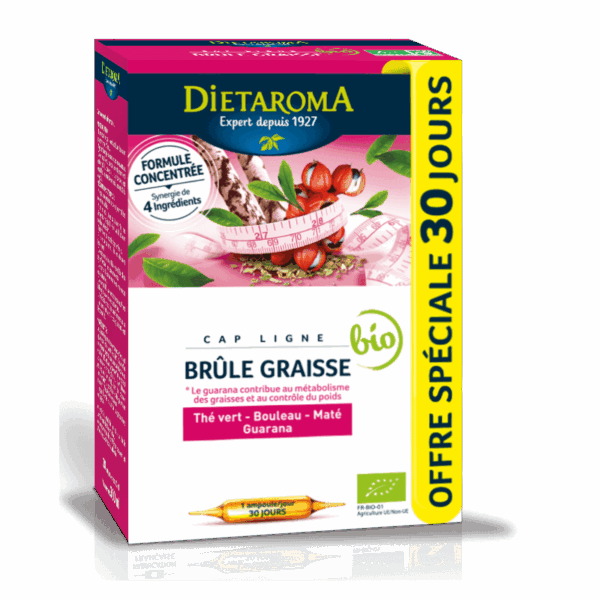 Lightbox Dietaroma Brule Graisse 30 Ampoule*10ml