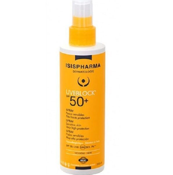 ISISPHARMA UVEBLOCK SPF50+ Spray 200ml