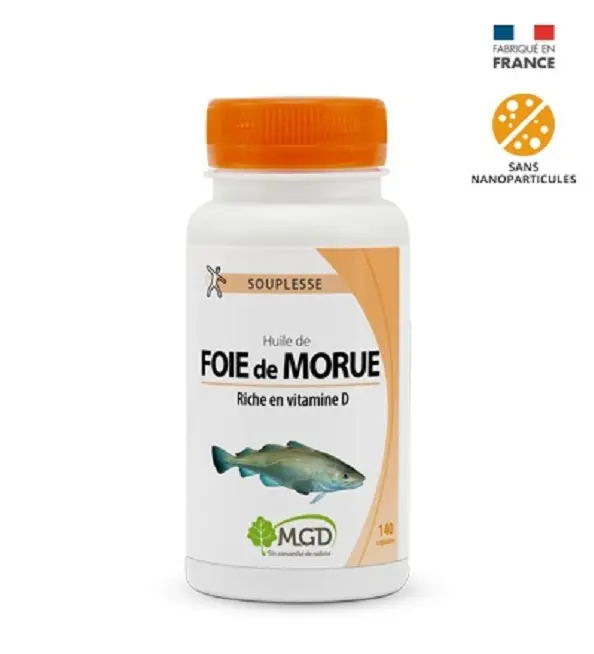 MGD NATURE Foie De Morue 140 Capsules