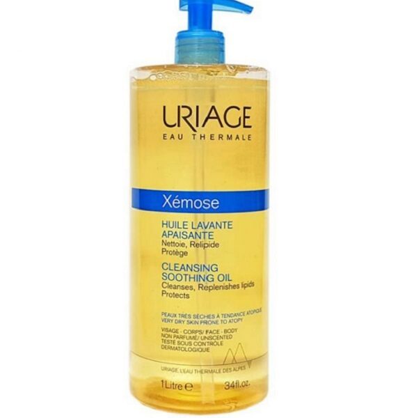 URIAGE XEMOSE HUILE LAVANTE APAISANTE 1 LITRE