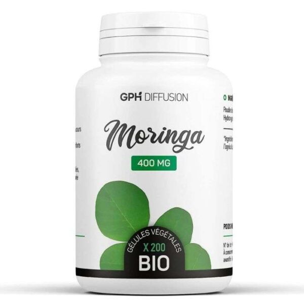 GPH DIFFUSION MORINGA 200 GELULES 400 Mg