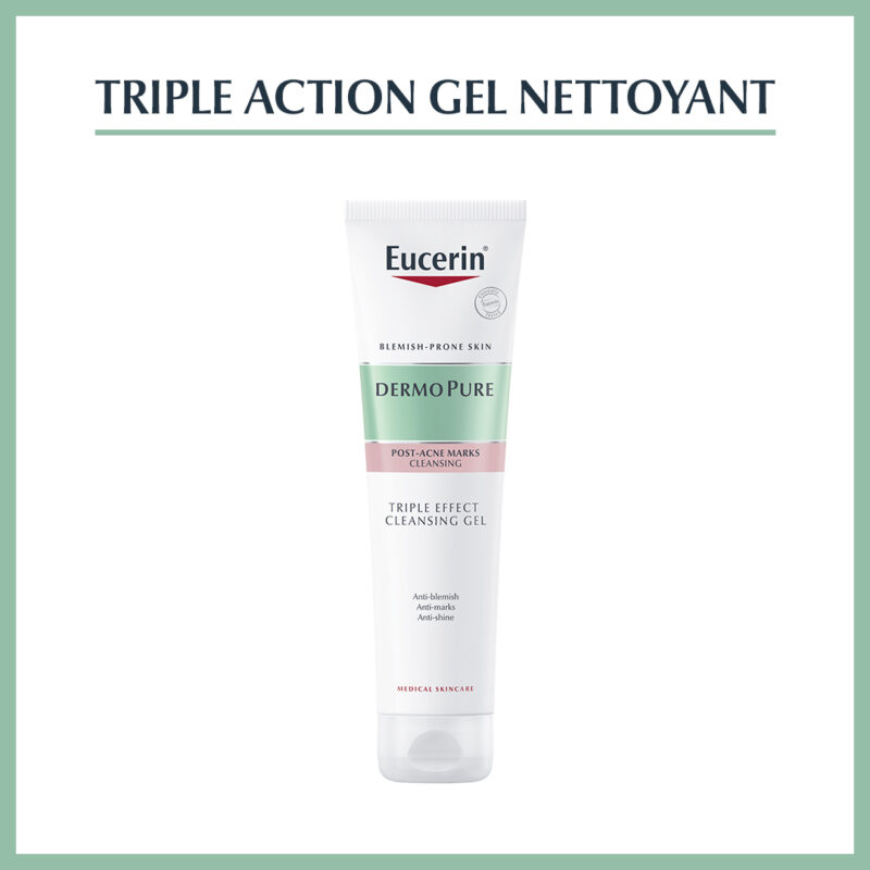 EUCERIN DERMOPURE TRIPLE ACTION GEL NETTOYANT 150ml