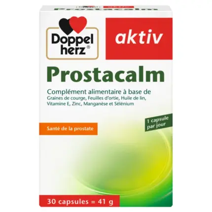 DOPPELHERZ PROSTACALM SANTE DE PROSTATE 30 CAPSULES