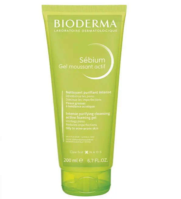 BIODERMA SEBIUM GEL MOUSSANT ACTIF 200ML