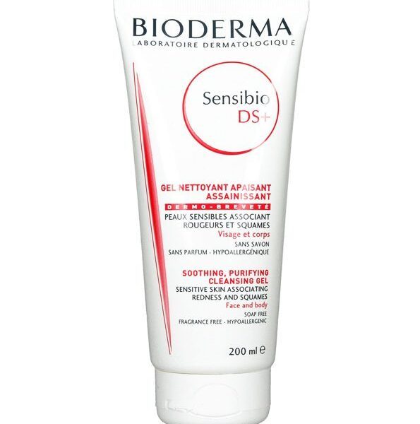 BIODERMA SENSIBIO DS+ GEL NETTOYANT 200ML