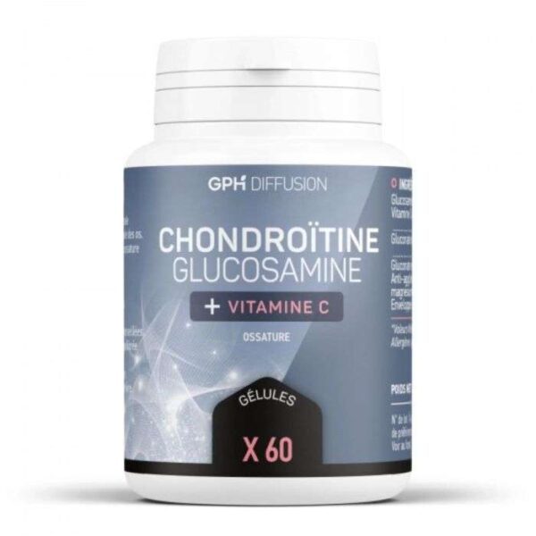 GPH CHONDROITINE GLUCOSAMINE + VITAMINE C 60 GELULES